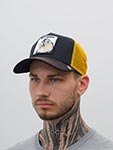 Бейсболка GOORIN BROTHERS арт. 101-0508 (черный / желтый)